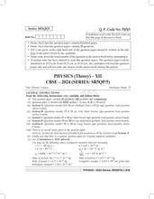 Shivdas CBSE Class 12 Previous 10 Years Question Papers (2015-2024) Fully Solved Physics 10+ CBSE Sample Papers Delhi and OD All Sets (I,II,III) for 2025 Board Exams | Latest Syllabus